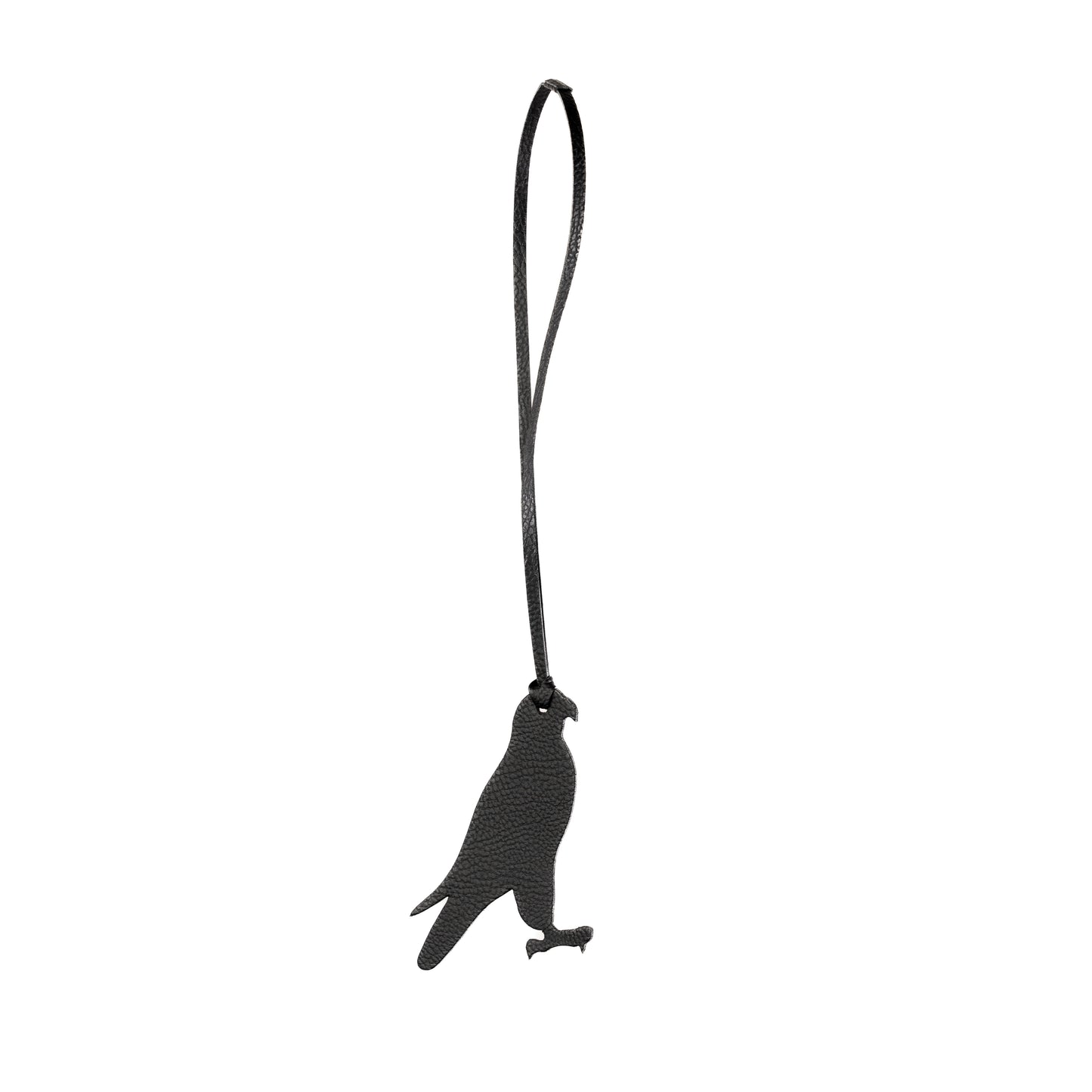 Falcon Leather Charm