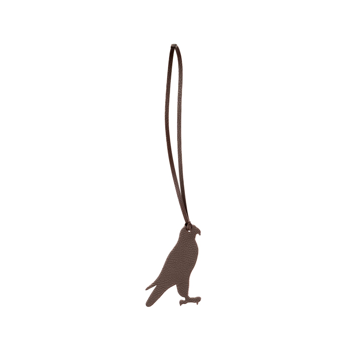 Falcon Leather Charm