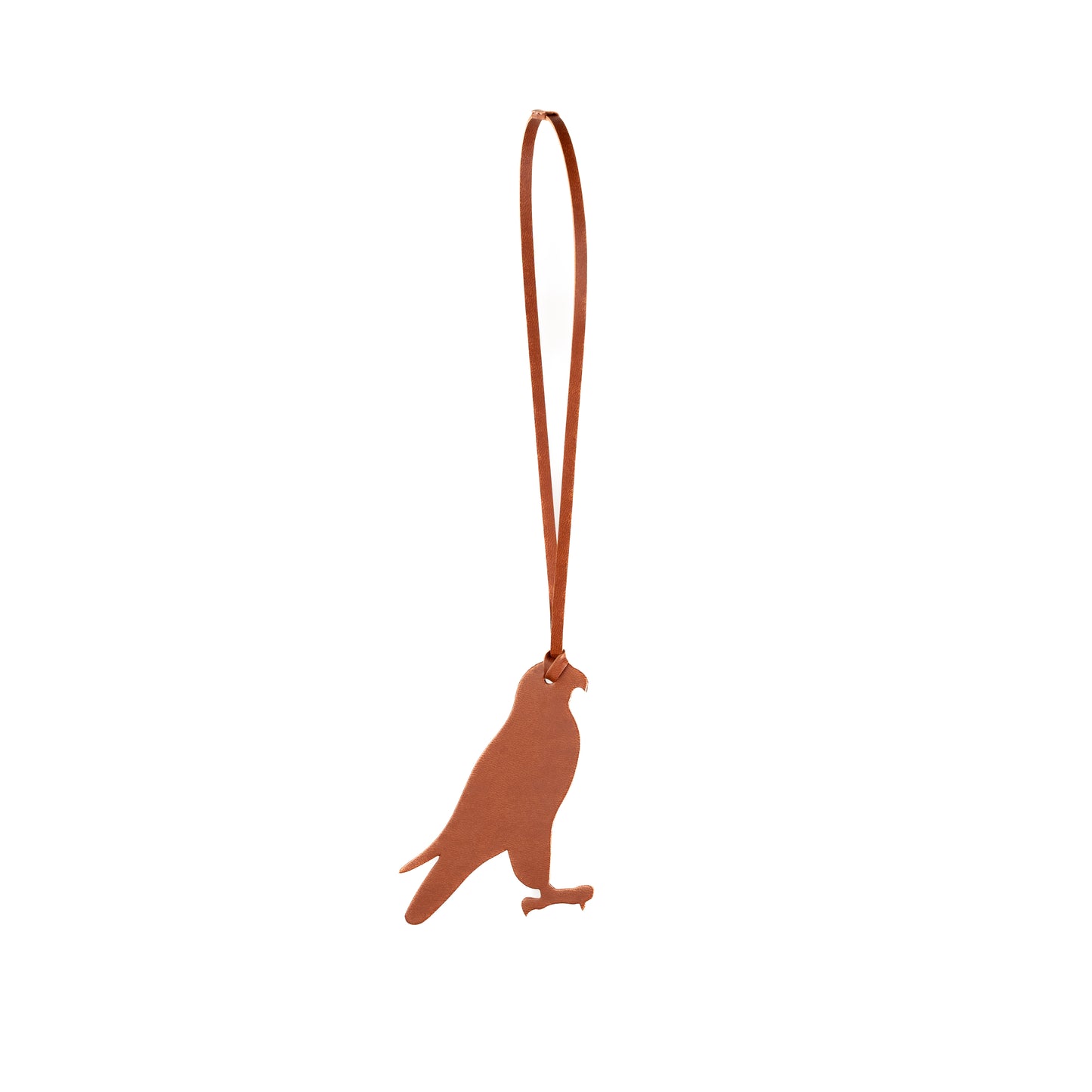 Falcon Leather Charm