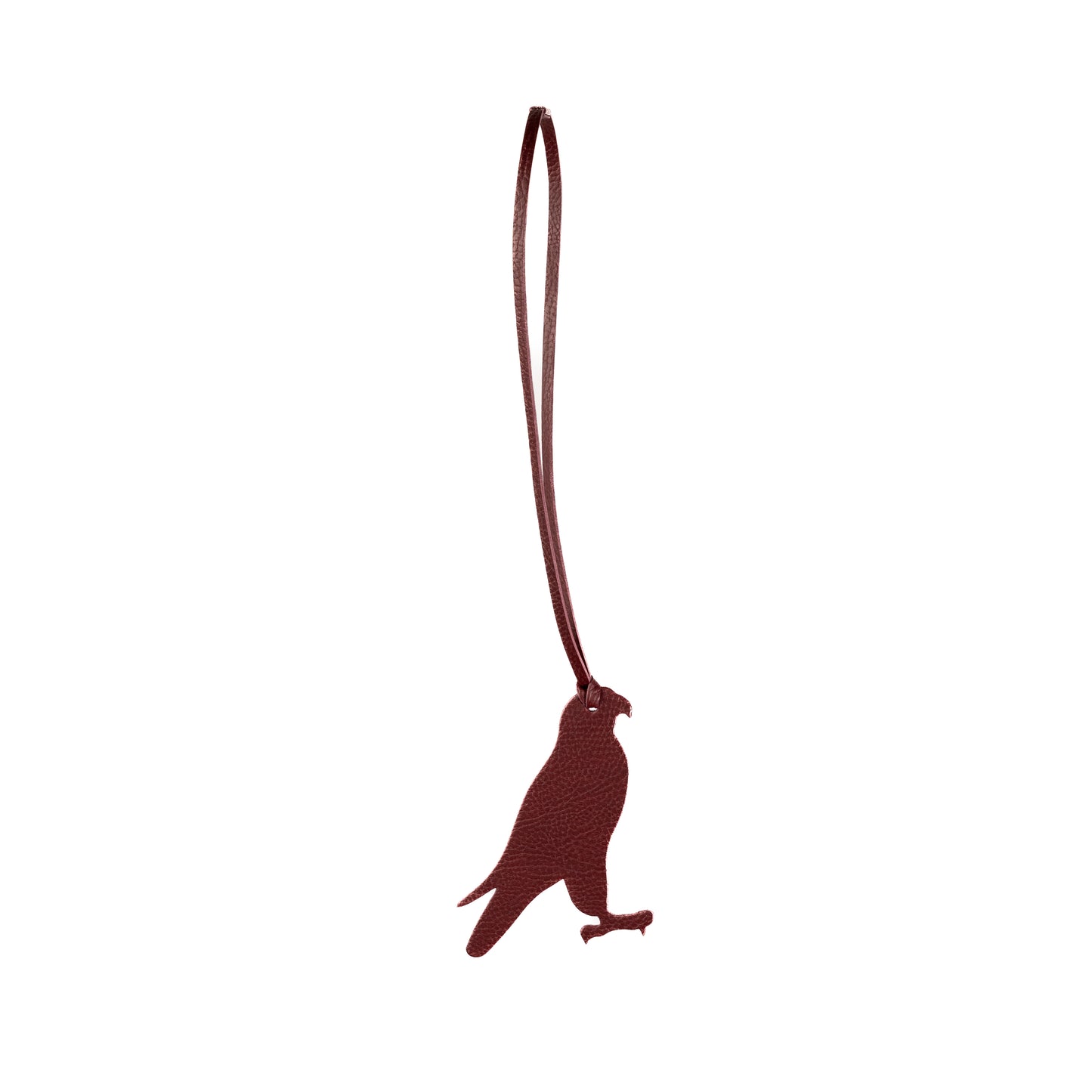 Falcon Leather Charm
