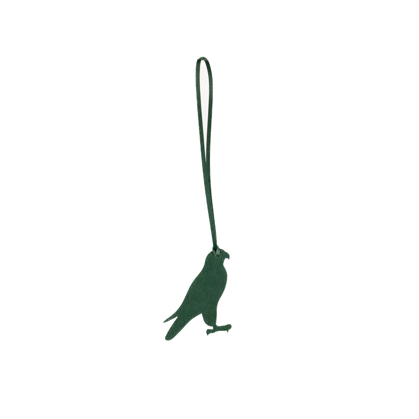 Falcon Leather Charm