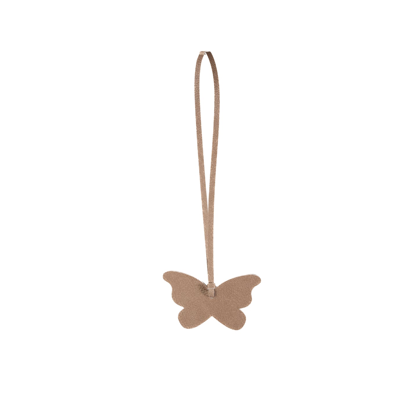 Butterfly Leather Charm