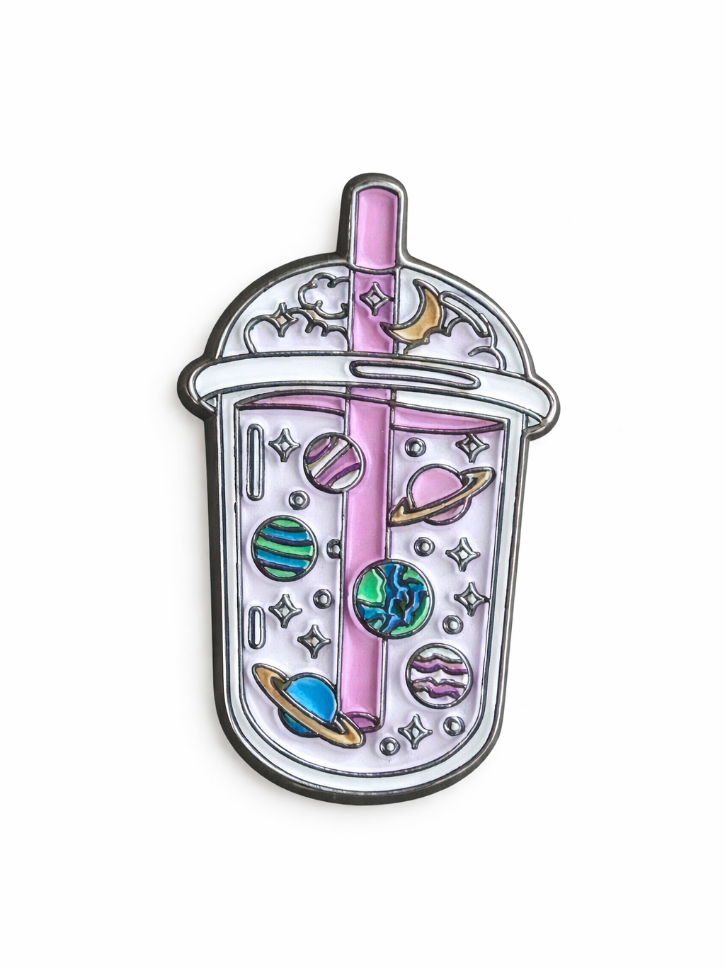 Planets Metal Sticker