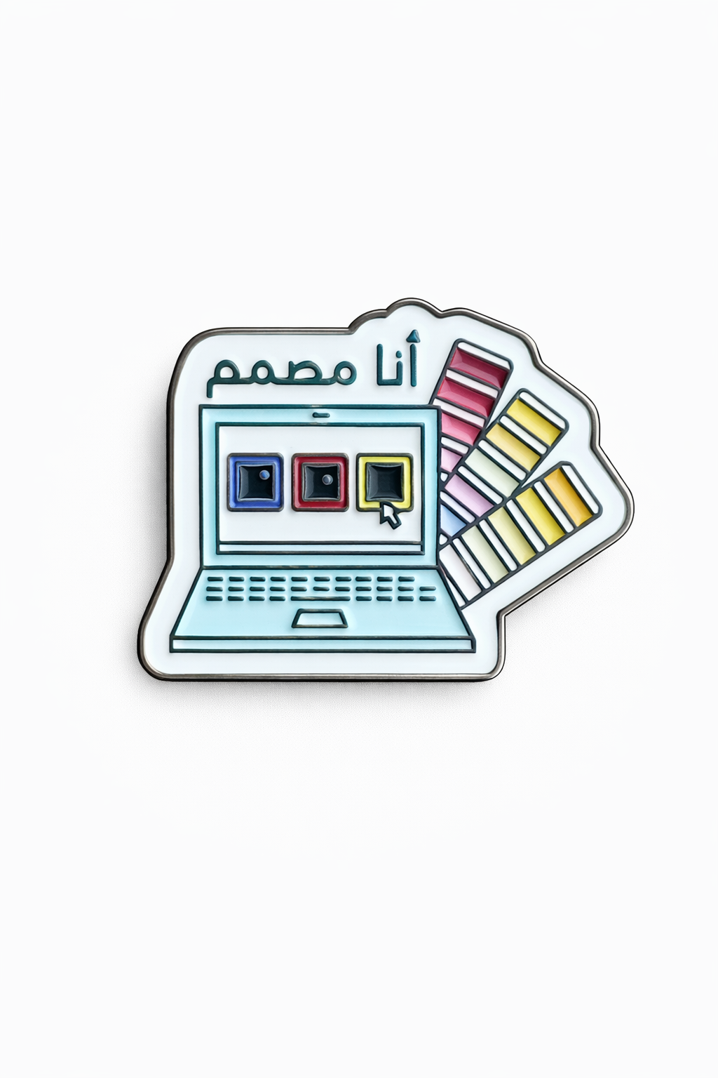 Designer Metal Sticker