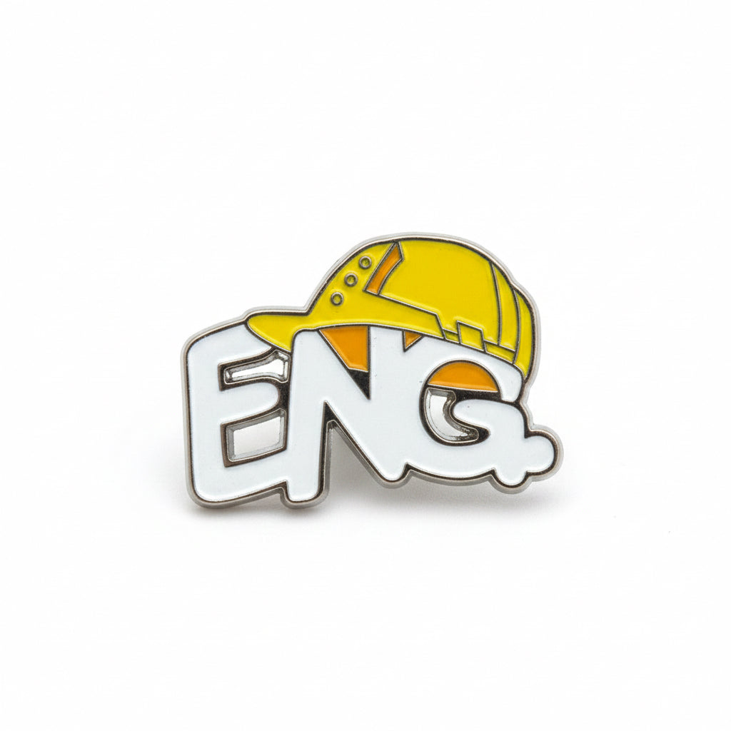 ENG. Metal Sticker