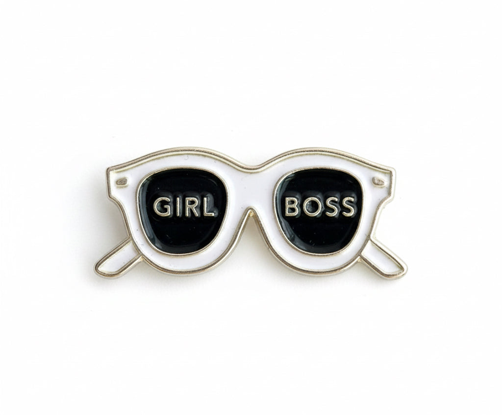 Girl Boss Metal Sticker