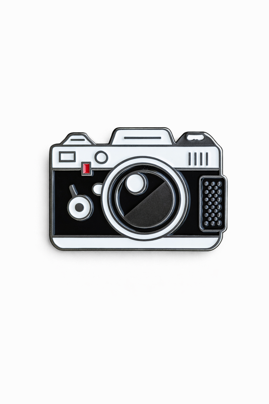 Camera Metal Sticker