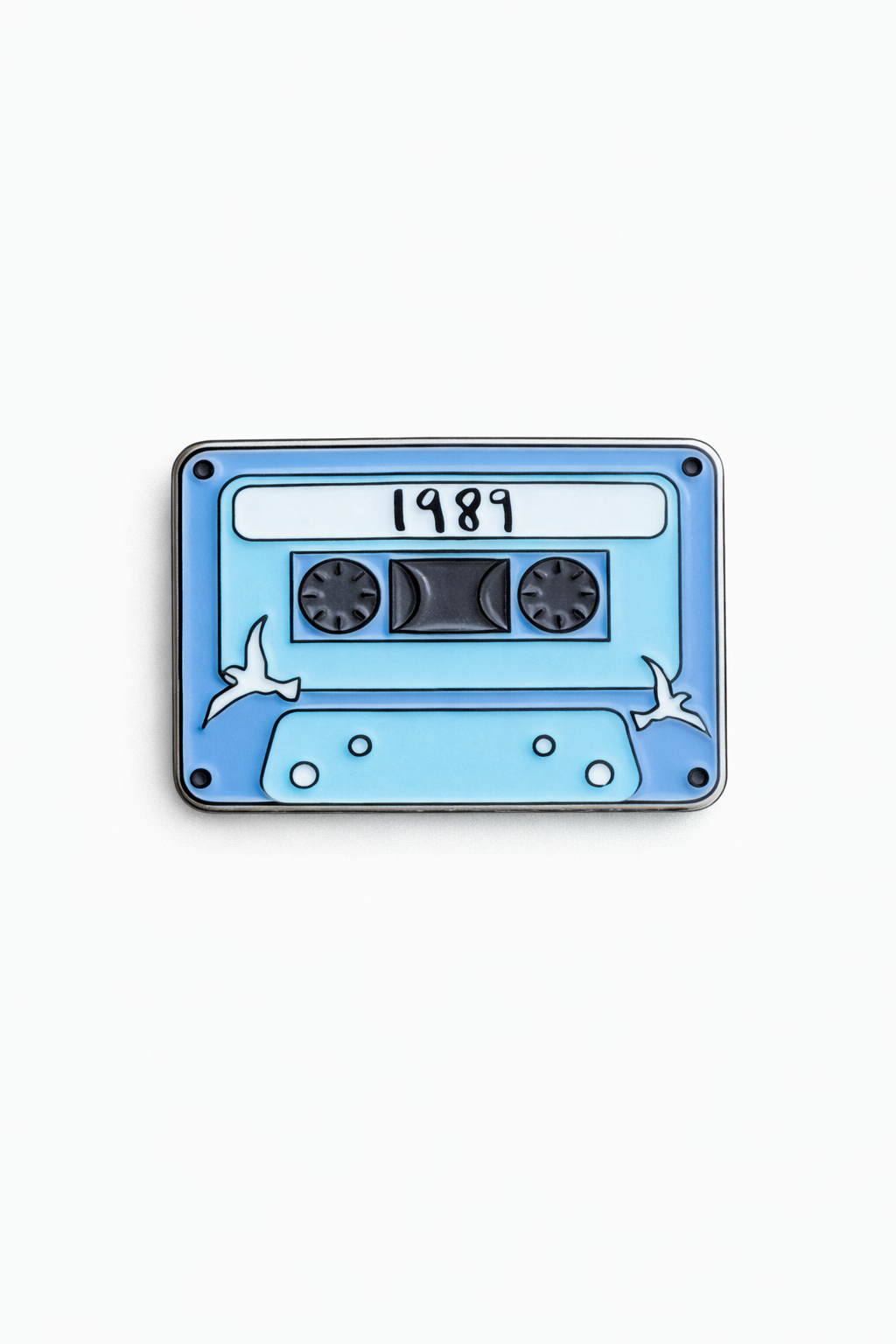 1989 Cassette Metal Sticker
