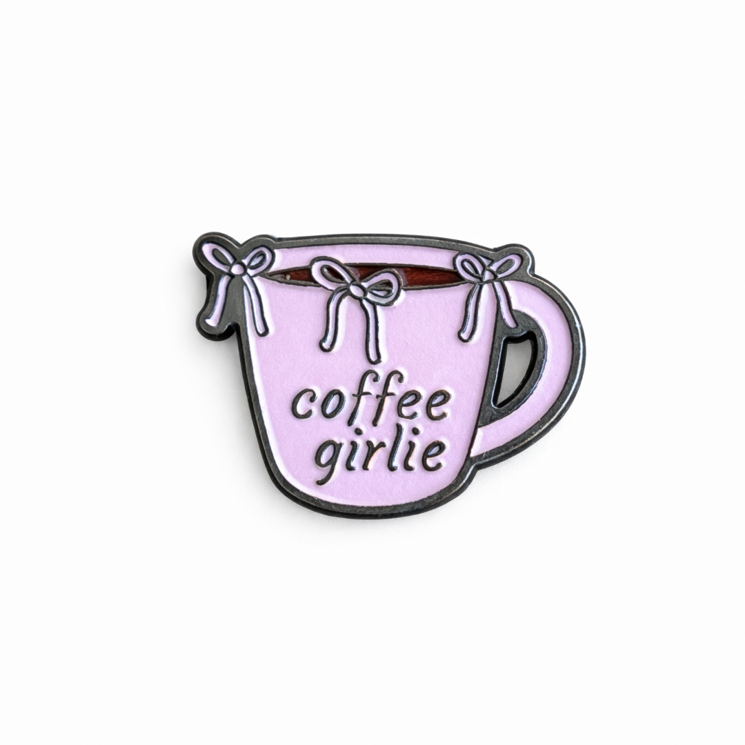Coffee girlie Metal Sticker