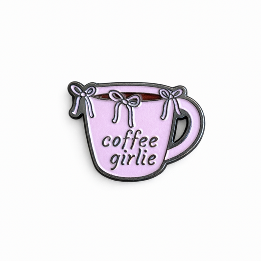 Coffee girlie Metal Sticker