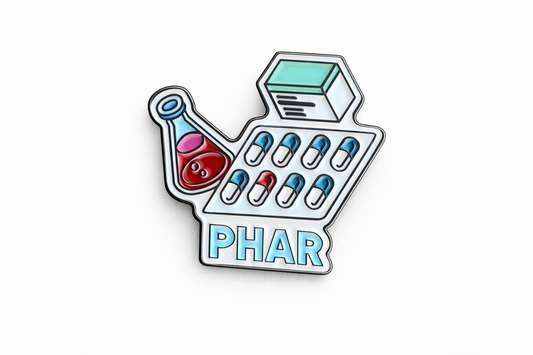 Pharmacist Metal Sticker