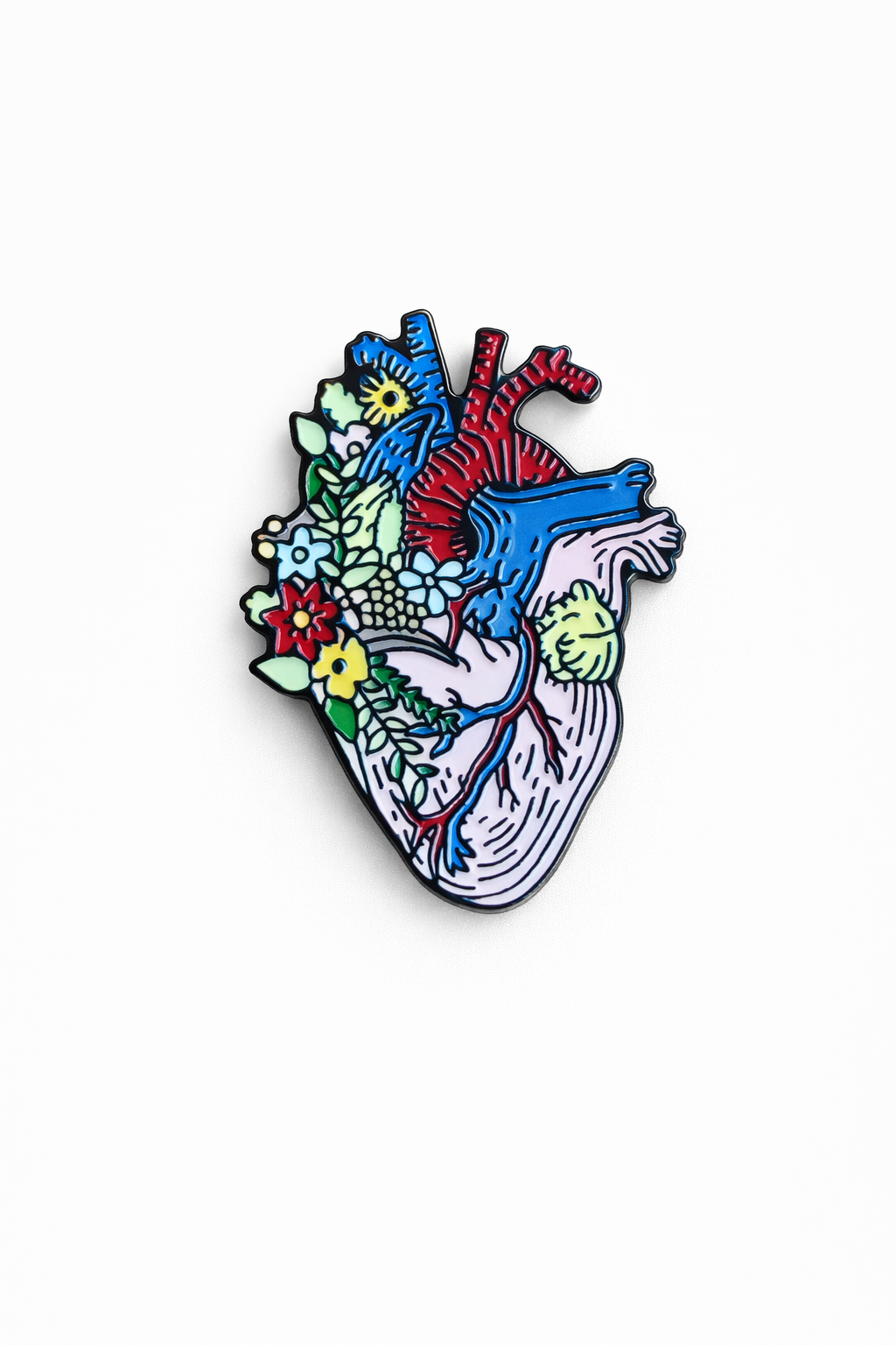 Heart Metal Sticker