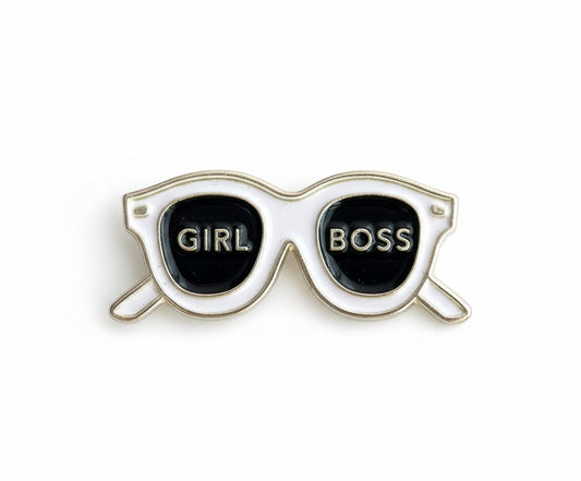 Girl Boss Metal Sticker