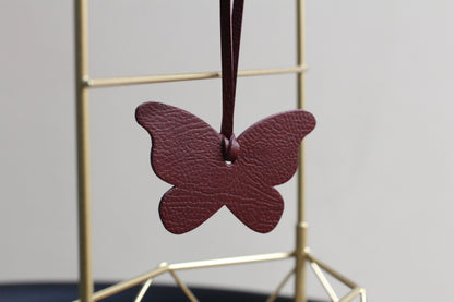 Butterfly Leather Charm