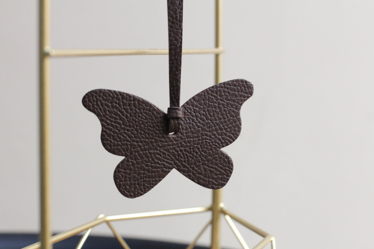 Butterfly Leather Charm